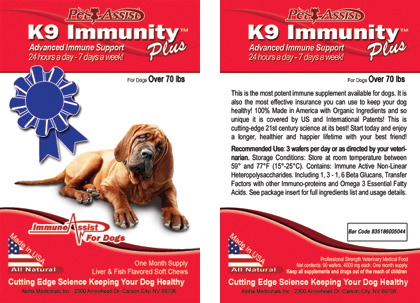 K9 Immunity Plus™ for dogs over 70 pounds
