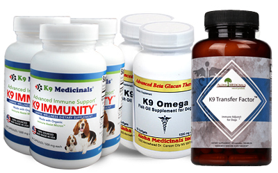 The Essential Dog Cancer Kit supporttrio-65pounds